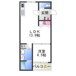 F　asecia　サンドの物件間取画像